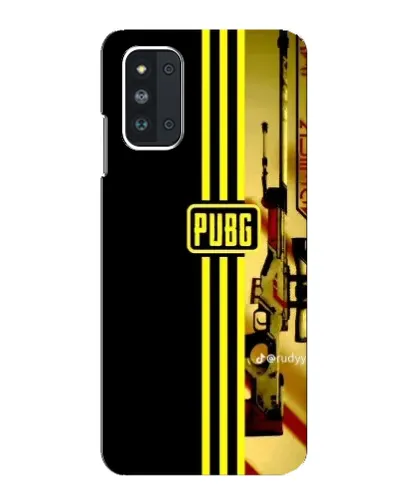 Чехол для Samsung Galaxy F52 5G (E526) с картинкой «PUBG — камуфляжный шлем»
