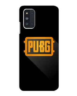 Чехол для Samsung Galaxy F52 5G (E526) с картинкой «PUBG — рамка лого»