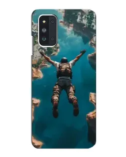 Чехол для Samsung Galaxy F52 5G (E526) с картинкой «PUBG — свободное падение»