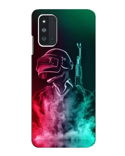 Чехол для Samsung Galaxy F52 5G (E526) с картинкой «PUBG — огненный воин»