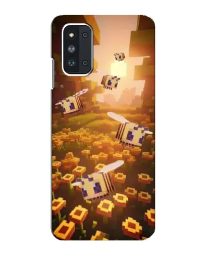 Чехол для Samsung Galaxy F52 5G (E526) с картинкой «Поле подсолнухов»