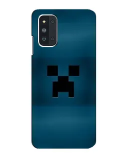 Чехол для Samsung Galaxy F52 5G (E526) с картинкой «Крипер текстура»