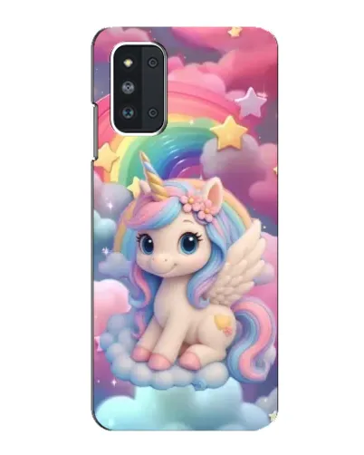 Чехол для Samsung Galaxy F52 5G (E526) с картинкой «Маленький единорог»