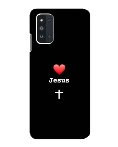 Чехол для Samsung Galaxy F52 5G (E526) с картинкой «Сердце - Jesus» Чехол для Samsung Galaxy F52 5G (E526) с картинкой «Сердце - Jesus»