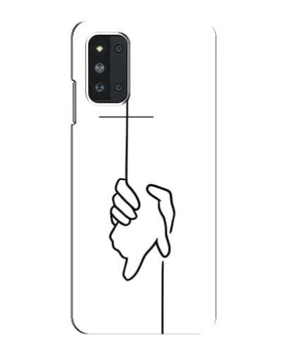 Чехол для Samsung Galaxy F52 5G (E526) с картинкой «Рука держит» Чехол для Samsung Galaxy F52 5G (E526) с картинкой «Рука держит»