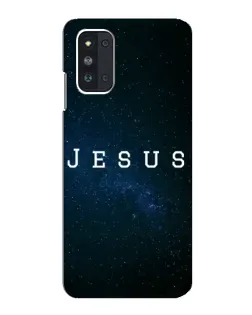 Чехол для Samsung Galaxy F52 5G (E526) с картинкой «Звездное небо Jesus»