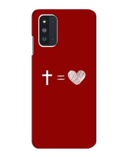 Чехол для Samsung Galaxy F52 5G (E526) с картинкой «Уравнение любви» Чехол для Samsung Galaxy F52 5G (E526) с картинкой «Уравнение любви»