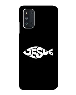 Чехол для Samsung Galaxy F52 5G (E526) с картинкой «Рыба Jesus» Чехол для Samsung Galaxy F52 5G (E526) с картинкой «Рыба Jesus»
