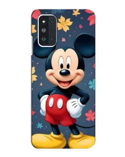 Чехол для Samsung Galaxy F52 5G (E526) с картинкой «Осенний Mickey Mouse»