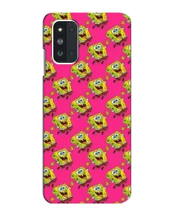 Чехол для Samsung Galaxy F52 5G (E526) с картинкой «Розовый паттерн»