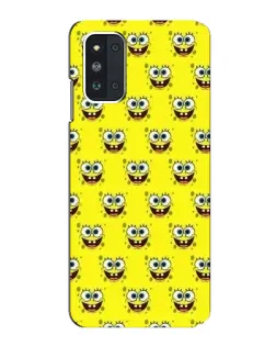 Чехол для Samsung Galaxy F52 5G (E526) с картинкой «Паттерн Губка Боб»