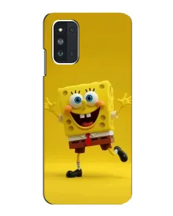 Чехол для Samsung Galaxy F52 5G (E526) с картинкой «Позитивный Губка Боб»