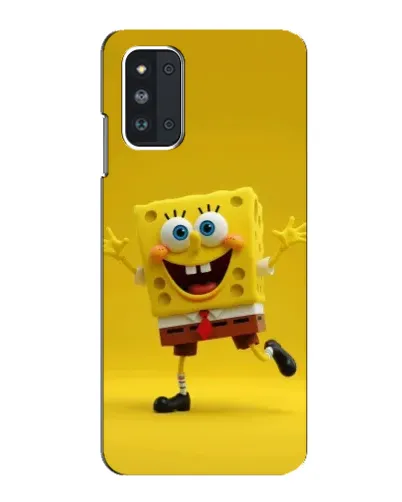 Чехол для Samsung Galaxy F52 5G (E526) с картинкой «Позитивный Губка Боб»
