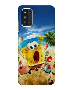 Чехол для Samsung Galaxy F52 5G (E526) с картинкой «Развлечения на пляже»