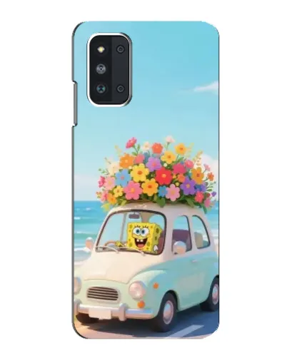 Чехол для Samsung Galaxy F52 5G (E526) с картинкой «Автомобильное путешествие»