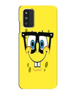 Чохол для Samsung Galaxy F52 5G (E526) з картинкою «Мінімалістичний Спанч Боб»