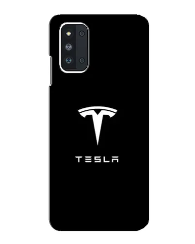 Чехол для Samsung Galaxy F52 5G (E526) с картинкой «Tesla White Logo» Чехол для Samsung Galaxy F52 5G (E526) с картинкой «Tesla White Logo»