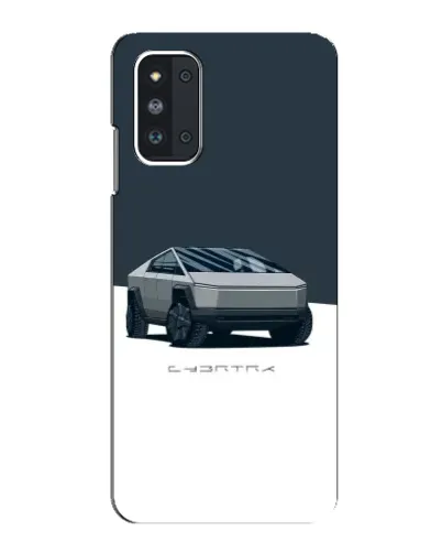 Чехол для Samsung Galaxy F52 5G (E526) с картинкой «Серебристый Cybertruck Tesla» Чехол для Samsung Galaxy F52 5G (E526) с картинкой «Серебристый Cybertruck Tesla»