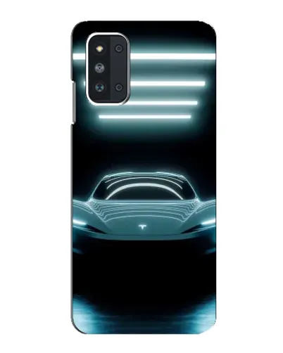 Чехол для Samsung Galaxy F52 5G (E526) с картинкой «Tesla в неоне» Чехол для Samsung Galaxy F52 5G (E526) с картинкой «Tesla в неоне»