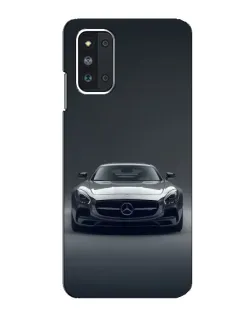 Чехол для Samsung Galaxy F52 5G (E526) с картинкой «Mercedes на черном»