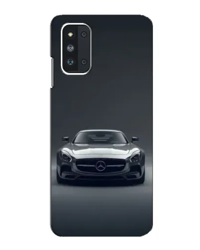 Чехол для Samsung Galaxy F52 5G (E526) с картинкой «Mercedes на черном»