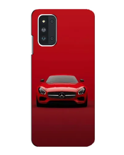 Чехол для Samsung Galaxy F52 5G (E526) с картинкой «Красный Mercedes AMG»