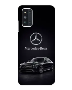 Чехол для Samsung Galaxy F52 5G (E526) с картинкой «Mercedes — решетка радиатора»