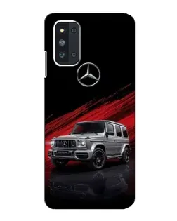 Чехол для Samsung Galaxy F52 5G (E526) с картинкой «Mercedes G-Class красный»