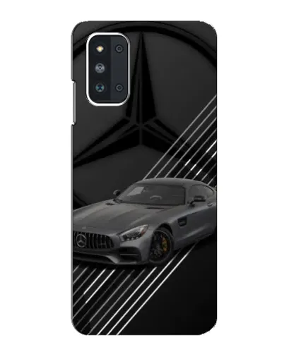 Чехол для Samsung Galaxy F52 5G (E526) с картинкой «Mercedes AMG — графика»