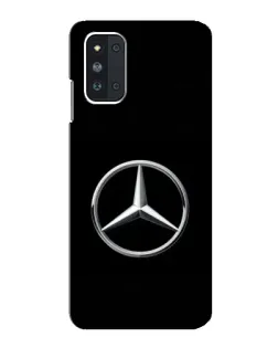 Чехол для Samsung Galaxy F52 5G (E526) с картинкой «Mercedes классический лого»