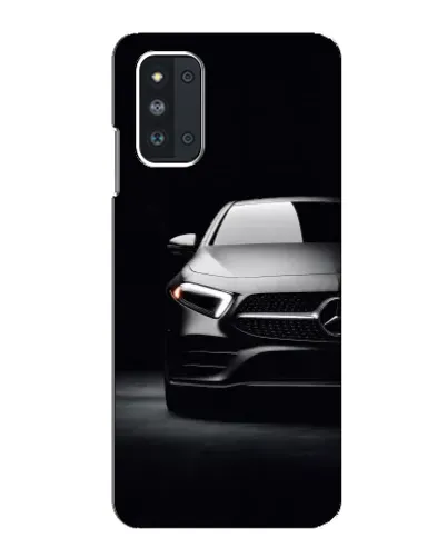 Чехол для Samsung Galaxy F52 5G (E526) с картинкой «Свет фар Mercedes»