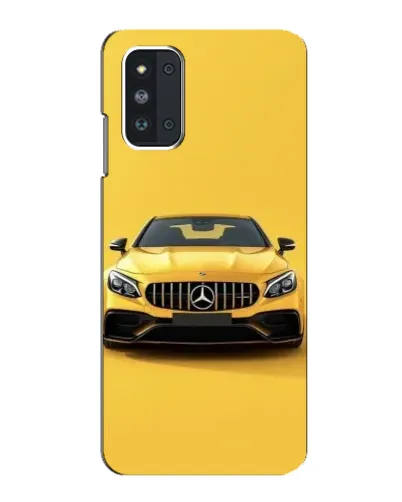 Чехол для Samsung Galaxy F52 5G (E526) с картинкой «Желтый Mercedes GT»