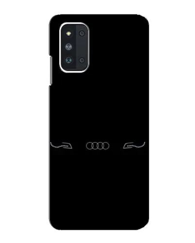 Чехол для Samsung Galaxy F52 5G (E526) с картинкой «Audi — световой подпись»