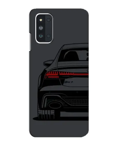 Чехол для Samsung Galaxy F52 5G (E526) с картинкой «Задняя часть Audi — арт»