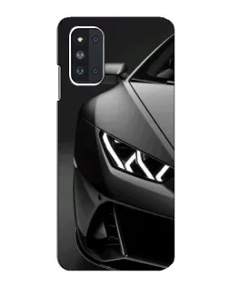 Чехол для Samsung Galaxy F52 5G (E526) с картинкой «Lamborghini фары детализация»