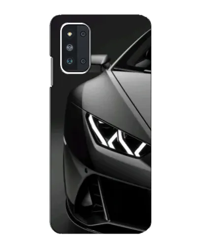 Чехол для Samsung Galaxy F52 5G (E526) с картинкой «Lamborghini фары детализация»
