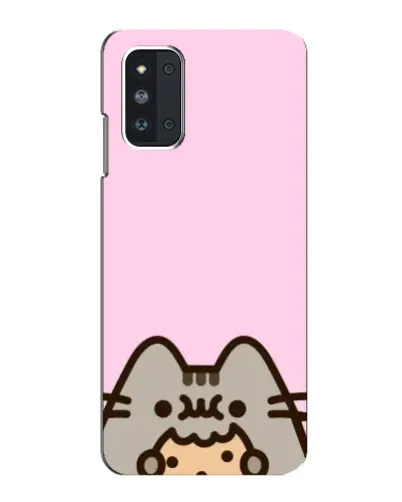 Чехол для Samsung Galaxy F52 5G (E526) с картинкой «Pusheen и печенье» Чехол для Samsung Galaxy F52 5G (E526) с картинкой «Pusheen и печенье»