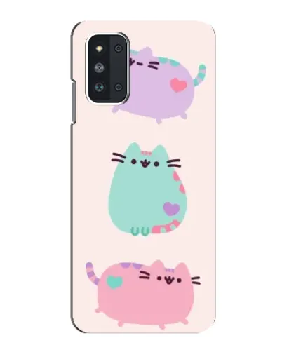 Чехол для Samsung Galaxy F52 5G (E526) с картинкой «Pusheen трио» Чехол для Samsung Galaxy F52 5G (E526) с картинкой «Pusheen трио»