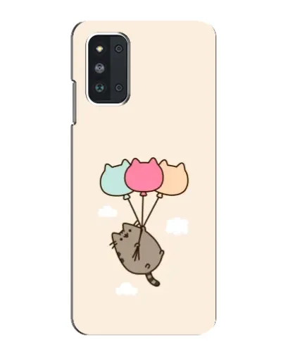 Чехол для Samsung Galaxy F52 5G (E526) с картинкой «Пушин на шариках» Чехол для Samsung Galaxy F52 5G (E526) с картинкой «Пушин на шариках»