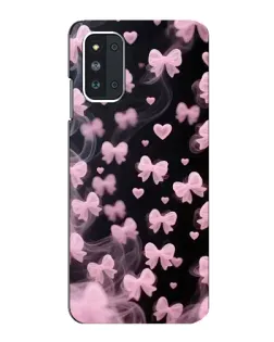 Чехол для Samsung Galaxy F52 5G (E526) с картинкой «Неоновое кружево»