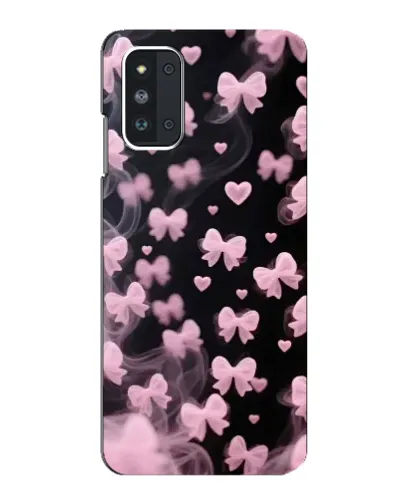 Чехол для Samsung Galaxy F52 5G (E526) с картинкой «Неоновое кружево»