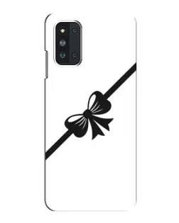 Чехол для Samsung Galaxy F52 5G (E526) с картинкой «Диагональный бант»