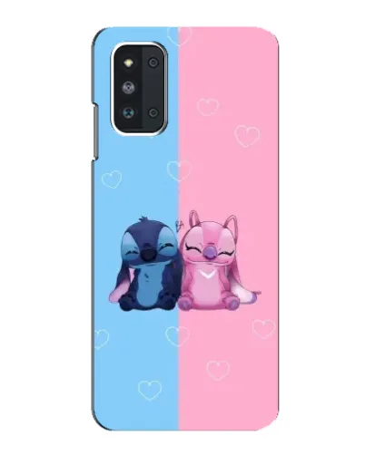 Чехол для Samsung Galaxy F52 5G (E526) с картинкой «Stitch и Angel Love» Чехол для Samsung Galaxy F52 5G (E526) с картинкой «Stitch и Angel Love»