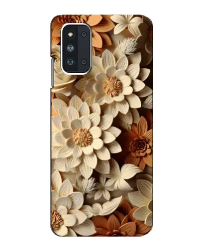 Чехол для Samsung Galaxy F52 5G (E526) с картинкой «Бежевый флористический декор» Чехол для Samsung Galaxy F52 5G (E526) с картинкой «Бежевый флористический декор»
