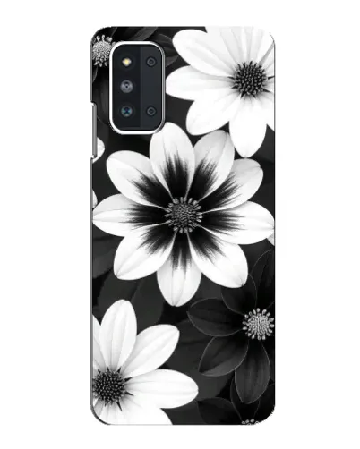 Чехол для Samsung Galaxy F52 5G (E526) с картинкой «Монохромные астры» Чехол для Samsung Galaxy F52 5G (E526) с картинкой «Монохромные астры»