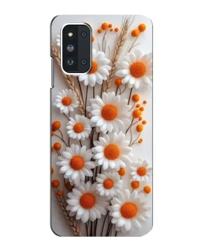 Чехол для Samsung Galaxy F52 5G (E526) с картинкой «Белые сухоцветы» Чехол для Samsung Galaxy F52 5G (E526) с картинкой «Белые сухоцветы»