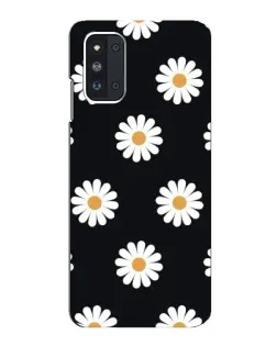 Чехол для Samsung Galaxy F52 5G (E526) с картинкой «Ромашки на черном» Чехол для Samsung Galaxy F52 5G (E526) с картинкой «Ромашки на черном»