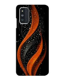 Чехол для Samsung Galaxy F52 5G (E526) с картинкой «Огненная звездная волна»