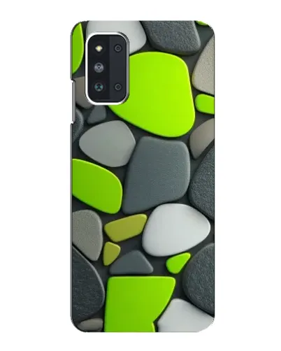 Чехол для Samsung Galaxy F52 5G (E526) с картинкой «Яркая неоновая галька»