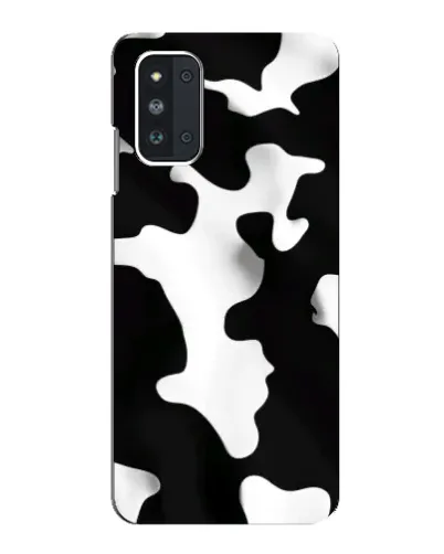 Чехол для Samsung Galaxy F52 5G (E526) с картинкой «Черно-белое пятно»